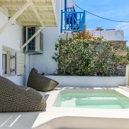 Nyaraló Supreme House With Views & Pool & Parking Mykonos Town