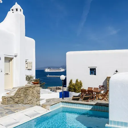 Nyaraló Supreme House With Views & Pool & Parking Mykonos Town