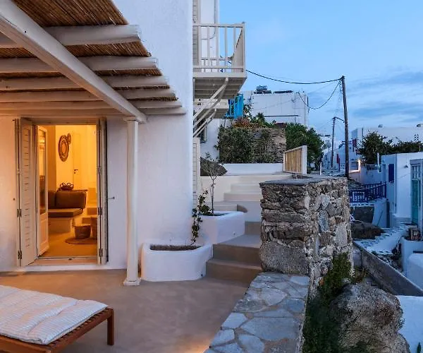 Supreme House With Views & Pool & Parking Mykonos Town